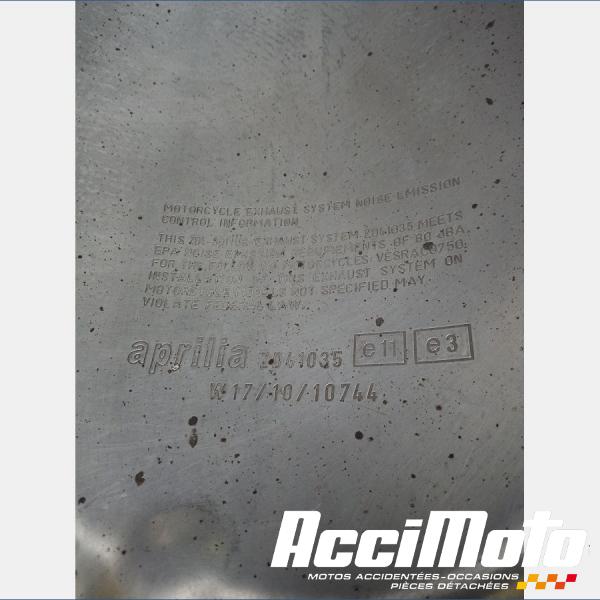 Part Motor bike Silencieux (origine) APRILIA SHIVER 750