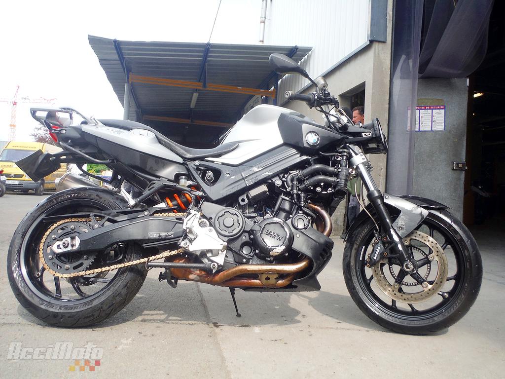 Moto accidentée BMW F800 R GRIS