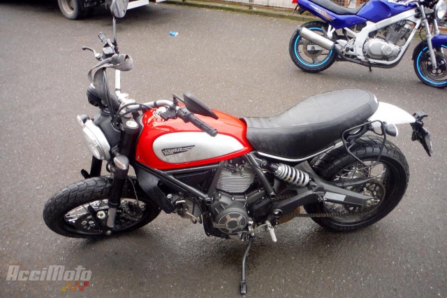 Ducati Scrambler 800 Motor Bike Powypadkowy