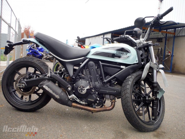 Ducati Scrambler 800 Motor Bike Sasisti Motocikli