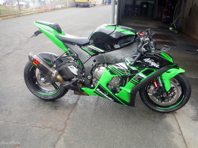 Kawasaki Zx10r Motor Bike Havarisani Motocikli